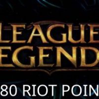 League of Legends 1680 RP Предоплаченная карта AU
