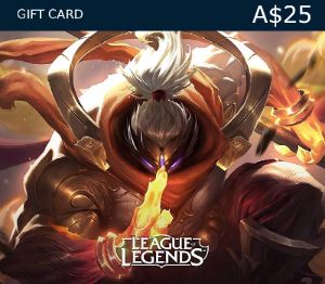 League of Legends A$25 Предоплаченная RP карта AU