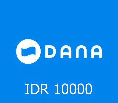 DANA Cash 10000 IDR Подарочная карта ID