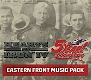 Hearts of Iron IV - Eastern Front Music Pack DLC EU Steam Ключ