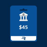Rewarble Bank Transfer USD 45 Подарочная карта