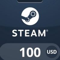 Steam Wallet USD 100 Подарочная карта TR