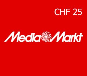 Media Markt CHF 25 Подарочная карта CH