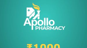 Apollo Pharmacy ₹1000 Подарочная карта IN