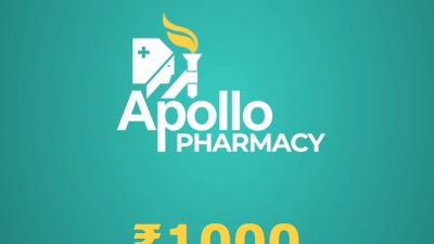 Apollo Pharmacy ₹1000 Подарочная карта IN
