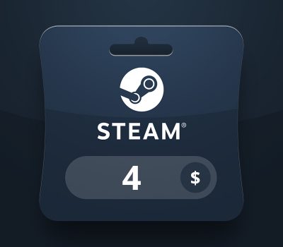 Steam Wallet USD 4 Подарочная карта LY