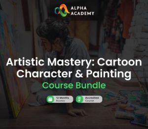 Artistic Mastery: Cartoon Character & Painting Набор Alpha Academy Code