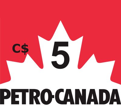 Petro-Canada CAD 5 Подарочная карта CA