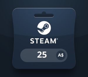 Steam Подарок Карта AUD 25 AU Код активации