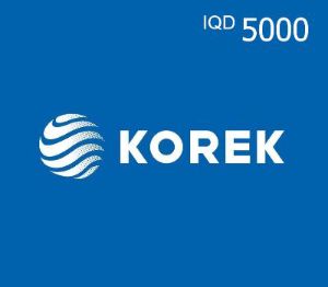 Korek 5000 IQD Подарочная карта IQ