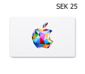 Apple 25 SEK Подарочная карта SE
