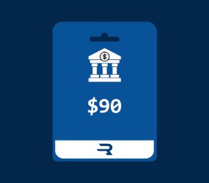 Rewarble Bank Transfer USD 90 Подарочная карта