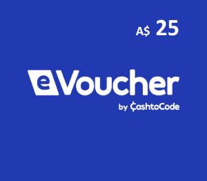 CashtoCode A$25 Подарочная карта AU