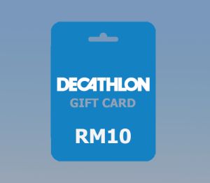 Decathlon MYR 10 Подарочная карта MY