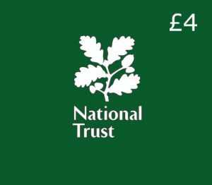 National Trust £4 Подарочная карта UK
