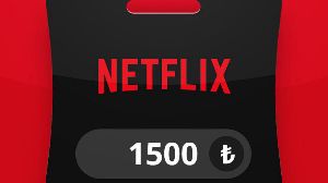 Netflix TRY 1500 Подарочная карта TR