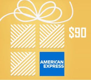 American Express USD 90 Подарочная карта US