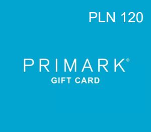 Primark 120 PLN Подарочная карта PL