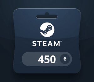 Steam Wallet UAH 450 Подарочная карта UA