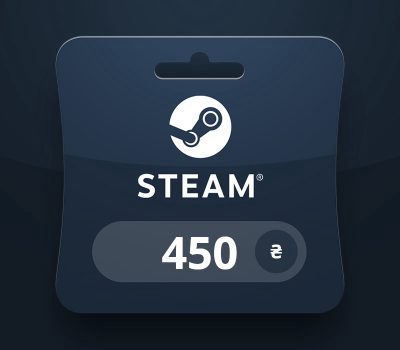 Steam Wallet UAH 450 Подарочная карта UA