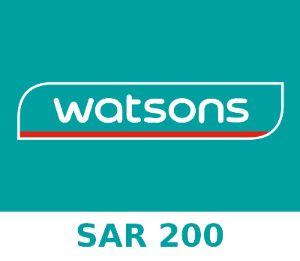 Watsons SAR 200 Подарочная карта SA