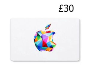 Apple £30 Подарочная карта UK