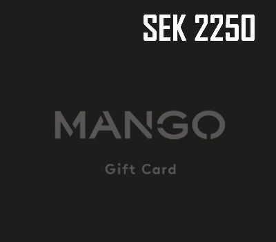 Mango 2250 SEK Подарочная карта SE