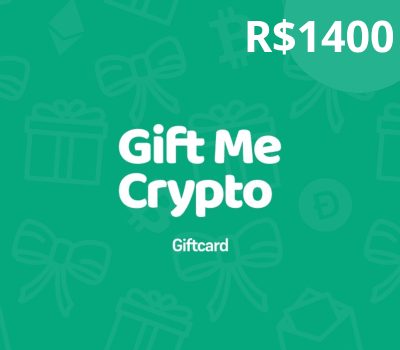 Gift Me Crypto BRL 1400 Подарочная карта