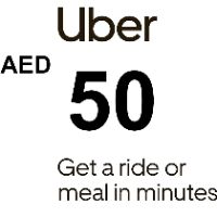 Uber 50 AED AE Подарочная карта