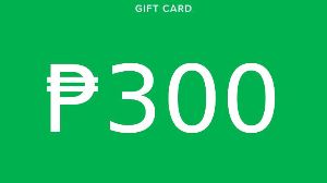 Grab Rides PHP 300 Подарочная карта PH