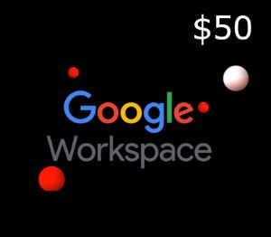 Google Workspace USD 50 Подарочная карта US