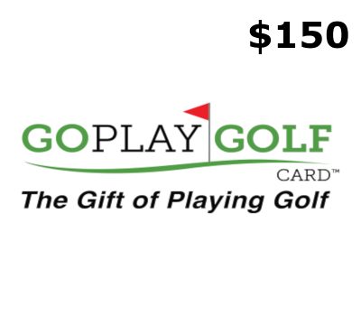 Go Play Golf $150 Подарочная карта US