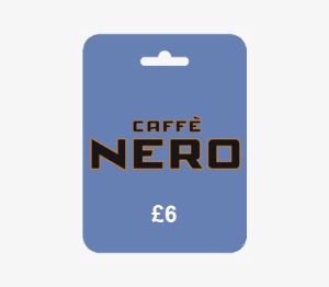 Caffe Nero GBP 6 Подарочная карта UK