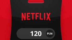 Netflix PLN 120 Подарочная карта PL