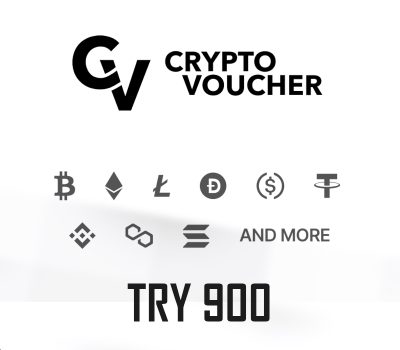 CRYPTO VOUCHER TRY 900 Подарочная карта