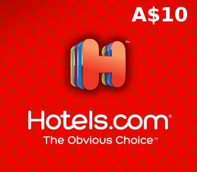 Hotels.com AUD 10 Подарочная карта