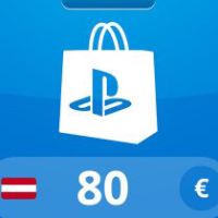PlayStation Network EUR 80 Подарочная карта AT