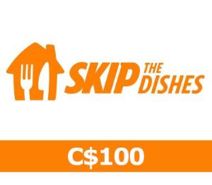 SkipTheDishes C$100 Подарочная карта CA