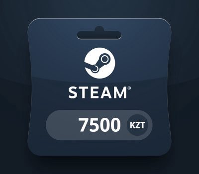 Steam Wallet KZT 7500 Подарочная карта KZ