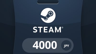 Steam Wallet JPY 4000 Подарочная карта JP