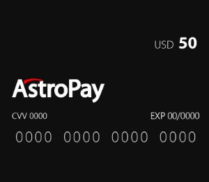 Astropay Карта $50 US