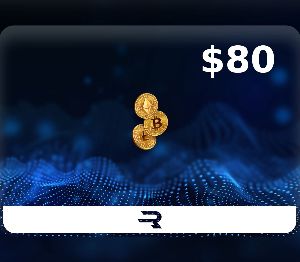 Rewarble Crypto (BTC) USD 80 Подарочная карта