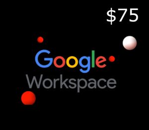 Google Workspace USD 75 Подарочная карта US
