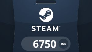 Steam Карта пополнения ₹6750 INR Код активации