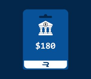 Rewarble Bank Transfer USD 180 Подарочная карта