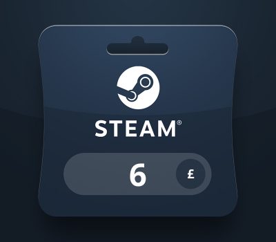 Steam Wallet GBP 6 Подарочная карта UK