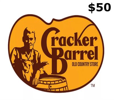 Cracker Barrel Old Country Store $50 Подарочная карта US