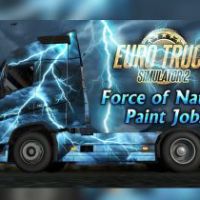 Euro Truck Simulator 2 - Force of Nature Paint Jobs Pack DLC Steam Ключ