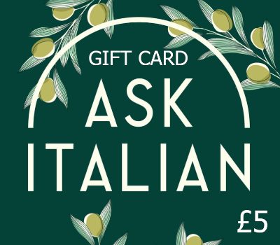 Ask Italian GBP 5 Подарочная карта UK