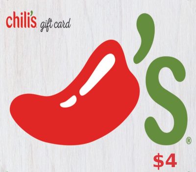 Chili's $4 Подарочная карта US